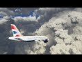 Microsoft Flight Simulator 2020 | Лондон EGLL - Франкфурт-на-Майне EDDF | Штормовой стрим