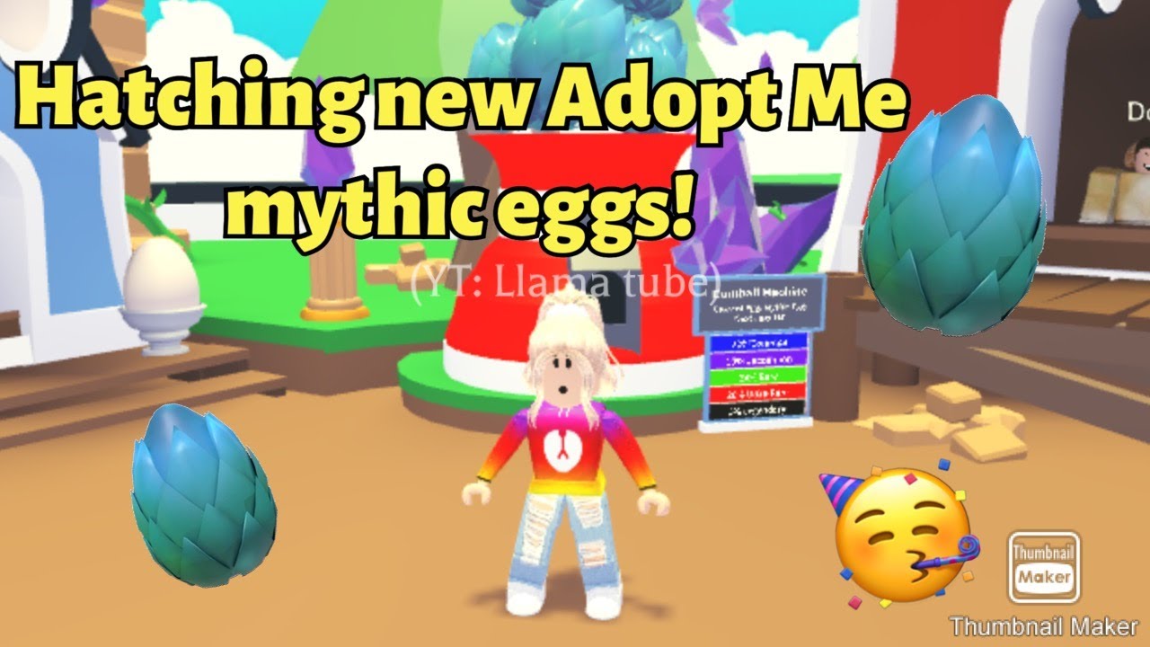 Opening new Adopt Me mythic eggs! YouTube