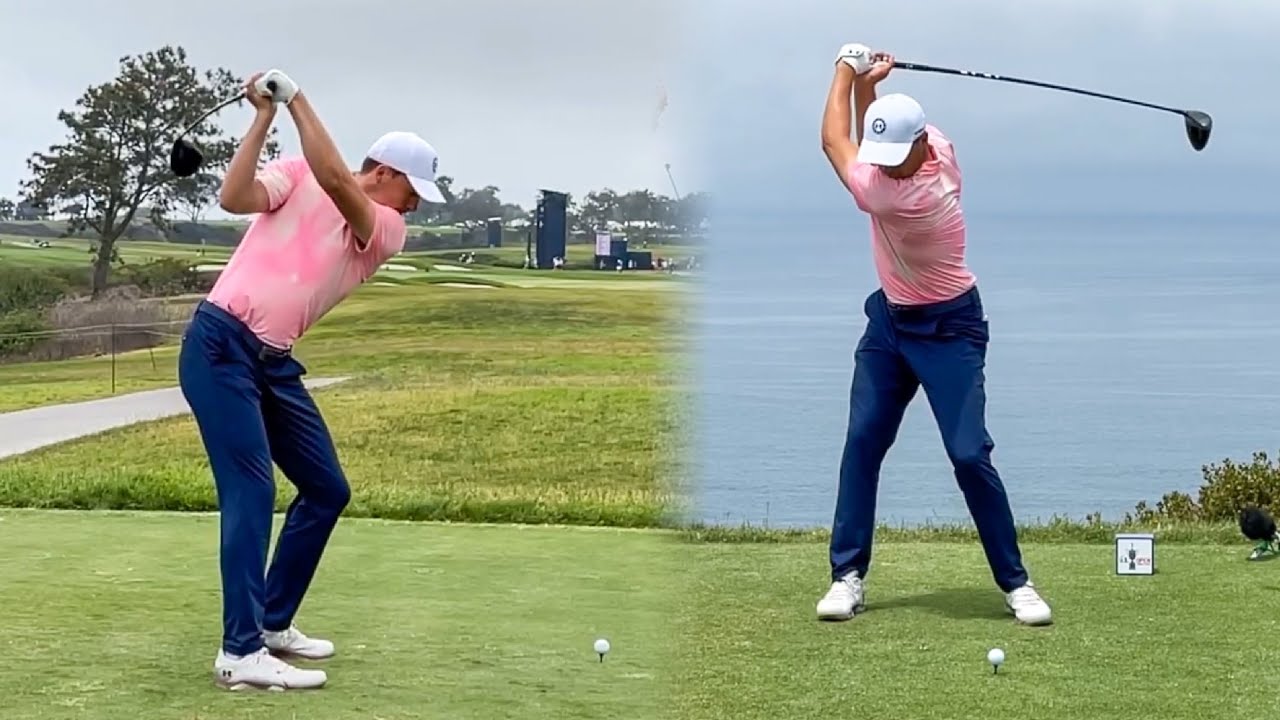 monitor Celebridad Primer ministro JORDAN SPIETH GOLF SWING 2021 - IRON & DRIVER - SLOW MOTION 240FPS 4K -  YouTube