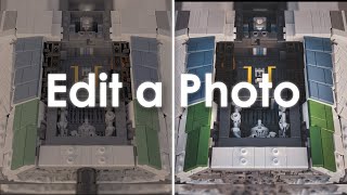 How to Edit a Lego Photo in an Aesthetic Way in Lightroom