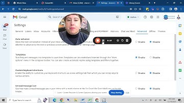 Setting up email templates in Gmail