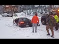 When Idiots Drive Supercars - Winter Edition Fails