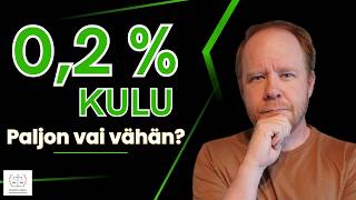 Onko kuluilla valia Laskin 0 7 0 2 ja 0 07 ETF n kulut 30 vuodessa
