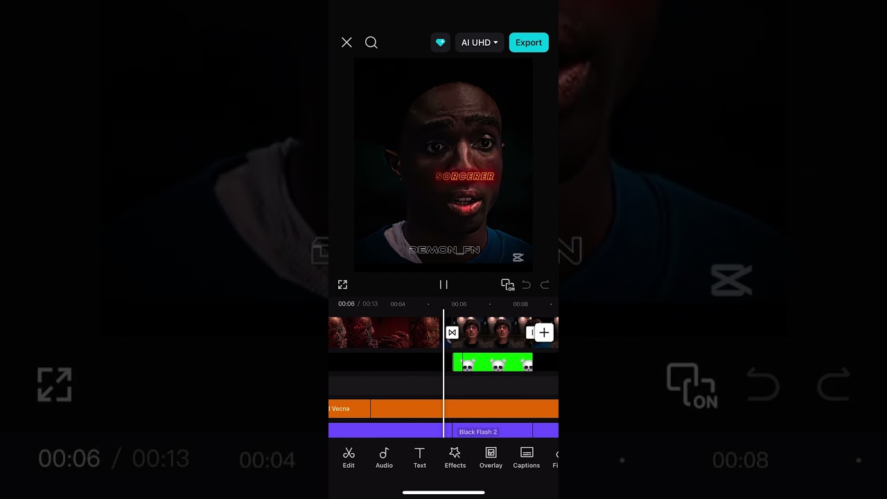 Capcut Skull face edit ✍️☠️💀