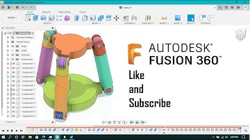 Tripod Design in Autodesk Fusion 360