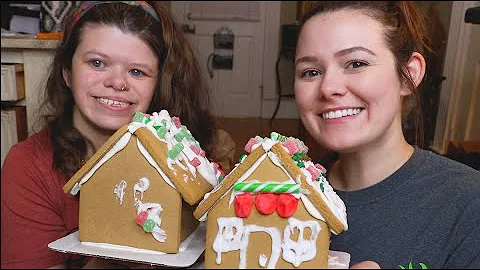 Making Gingerbread Houses! | Vlogmas Day 7