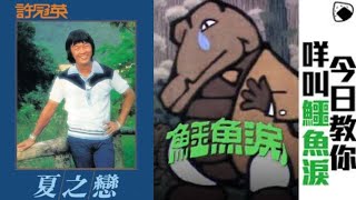 歌神哥 許冠英.版《每當變幻時》詞.盧國沾 曲.古賀政男 原唱.薰妮 1978 MV片.鱷魚淚 Crocodile Tears 1978