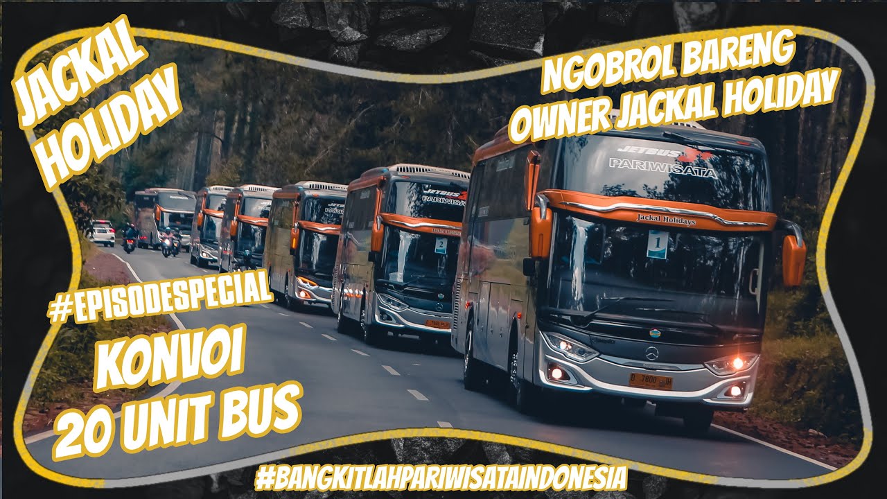 KONVOI 20 UNIT JACKAL HOLIDAYS BANDUNG! | NGOBROL BARENG OWNER JACKAL