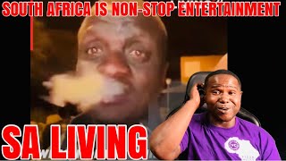 ⁣AMERICAN REACTS TO - SOUTH AFRICA IS NON-STOP ENTERTAINMENT 🇿🇦- SA LIVING COMPILATION