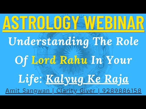 Role Of Rahu In Your Life | Kalyug Ke Raja | Saral Jyotish Explained