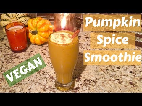 Pumpkin Spice Smoothie || VEGAN FALL RECIPE