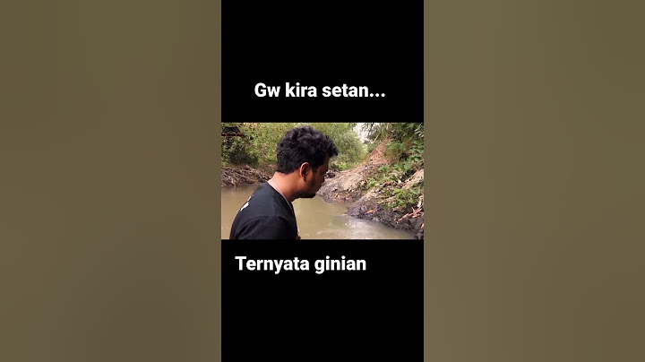 HOROR ! GW KIRA KUYANG AIR,TERNYATA MAHLUK INI 🤣
