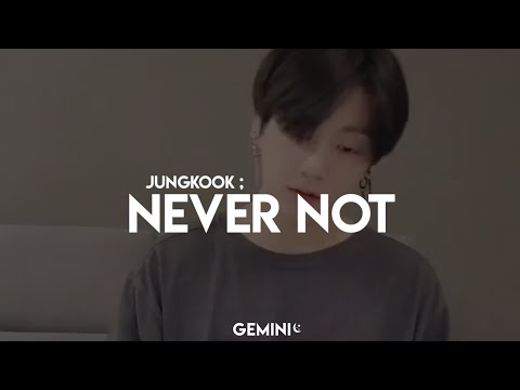 (BTS) Jungkook - Never Not (Cover Lauv) | (Tradução/ legendado)