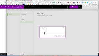 OneNote as a Digital Notebook