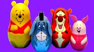 Winnie The Pooh Nesting Dolls Surprise Toys Video 284