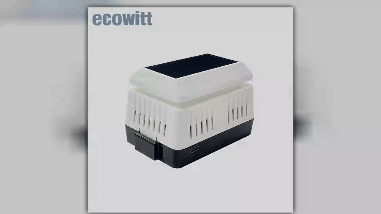Ecowitt WH41 PM25 Air Quality Sensor Monitor AQI Detector SolarBattery Powered Accessory Only Cant