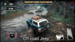 Off-road Jeep driving and parking #1- Android Gameplay 😱 screenshot 3