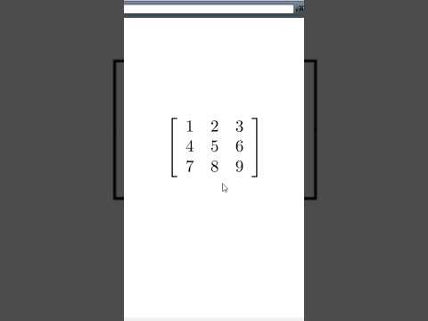 metrix in texmaker