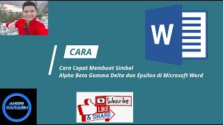 Cara Cepat Membuat Simbol Alpha Beta Gamma Delta dan Epsilon di Microsoft Word Cara Cepat Membuat Simbol Alpha Beta Gamma Delta dan Epsilon di Microsoft Word