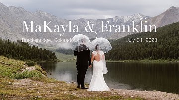 Moody Mountain Elopement in the Rain - Breckenridge Colorado Elopement Video