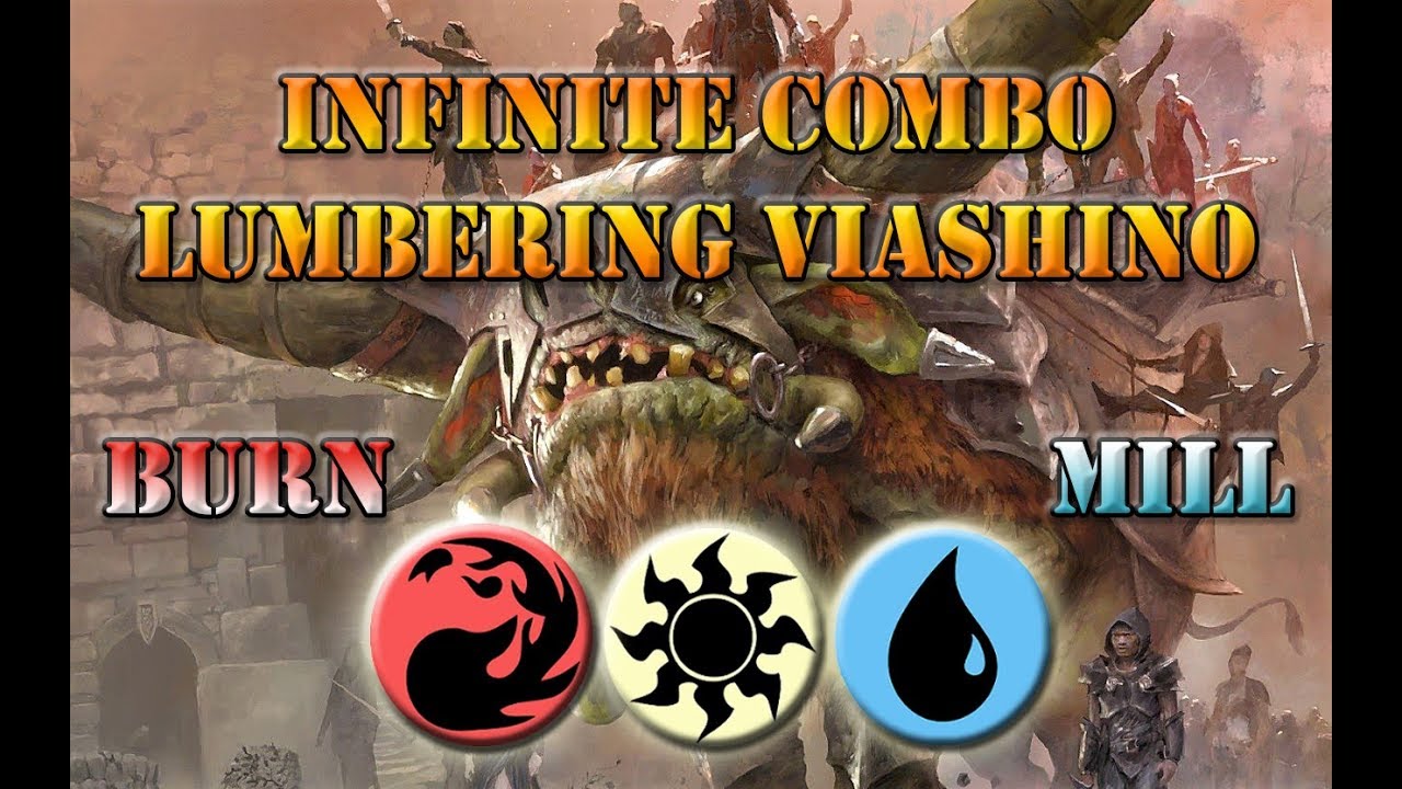 Infinite Combo | Viashino Battlement MTG Deck Tech - youtube