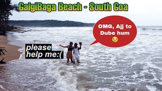 Baal baal bache Dubne se at Galgibaga Beach - South Goa by Simply Inder 637 views 2 years ago 6 minutes, 17 seconds