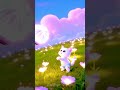 The Floating Meadow 🌸✨#Kitten #CuteCat #Shorts #AIAnimation #PixarVibes #MagicVibes #FantasyWorld