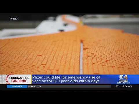 Pfizer Submits Data