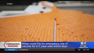 Pfizer Submits Data On COVID-19 Vaccine For Kids 5-11 To FDA For Review