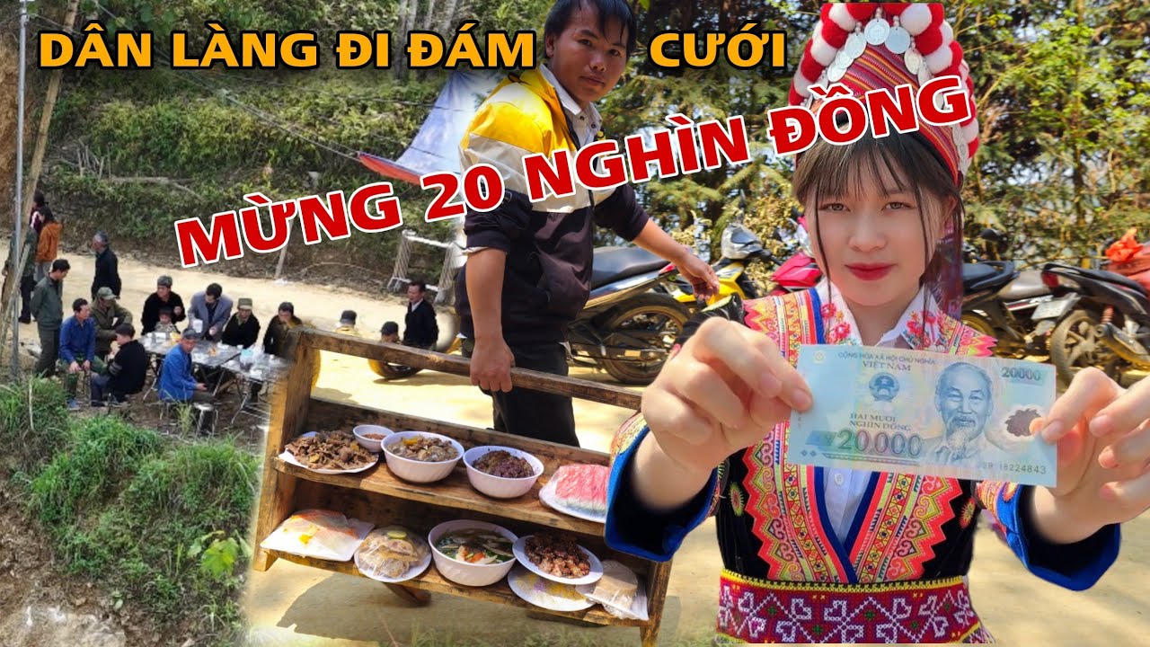 Dân Làng Đi Đám Cưới Mừng 