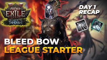 [PoE 2 0.4] Day 1 Bleed Bow Blood Mage Update - My Best League Start in PoE 2