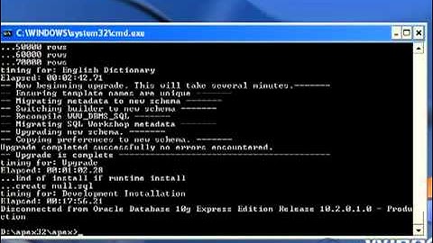 Oracle-APEX-3-2-Install-on-Windows-XP-with-Oracle-XE.flv