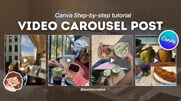 Create a Video Carousel Post in Canva (Elegant & Simple)