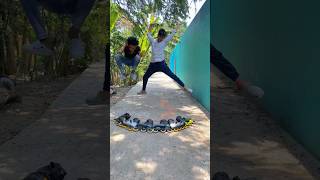 Mind-Blowing Tricks inInline Skating😭🥹🙏😡😨#rollerskating ##skater shoets #tiktok #trendingsongst