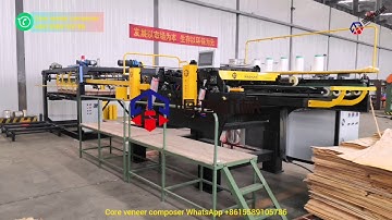 veneer composer， core builder，veneer joint，veneer stitching machine
