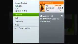 Worlds weirdest xbox live message EVER!!!