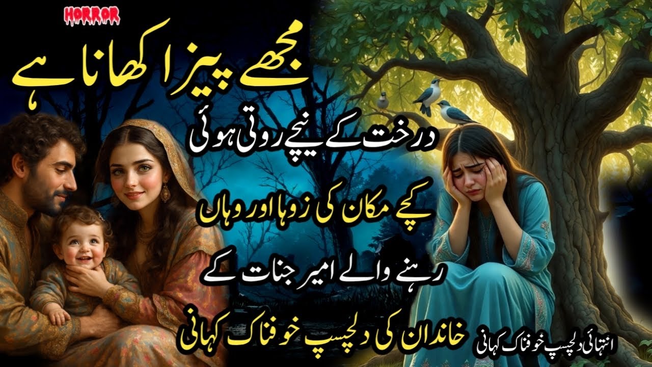 Roti Hui Zoha Aur Amir Jinnat Ka Khandan | Real Urdu Horror Story | Islamic Moral Kahani