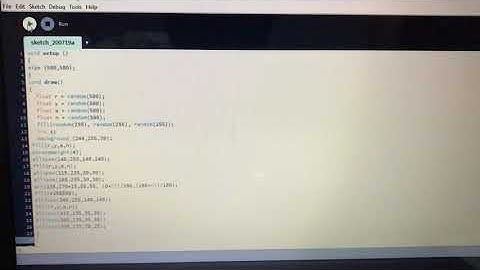 Animasi bergerak pada processing