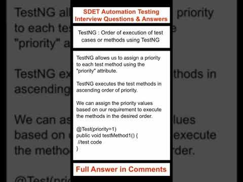 TestNG : SELENIUM