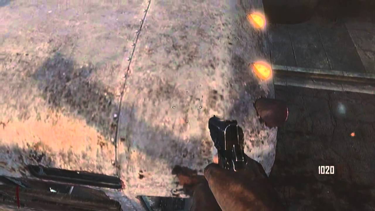 Black Ops 2 Zombies Barrier Glitch Ladder on Bus Tranzit God Mode