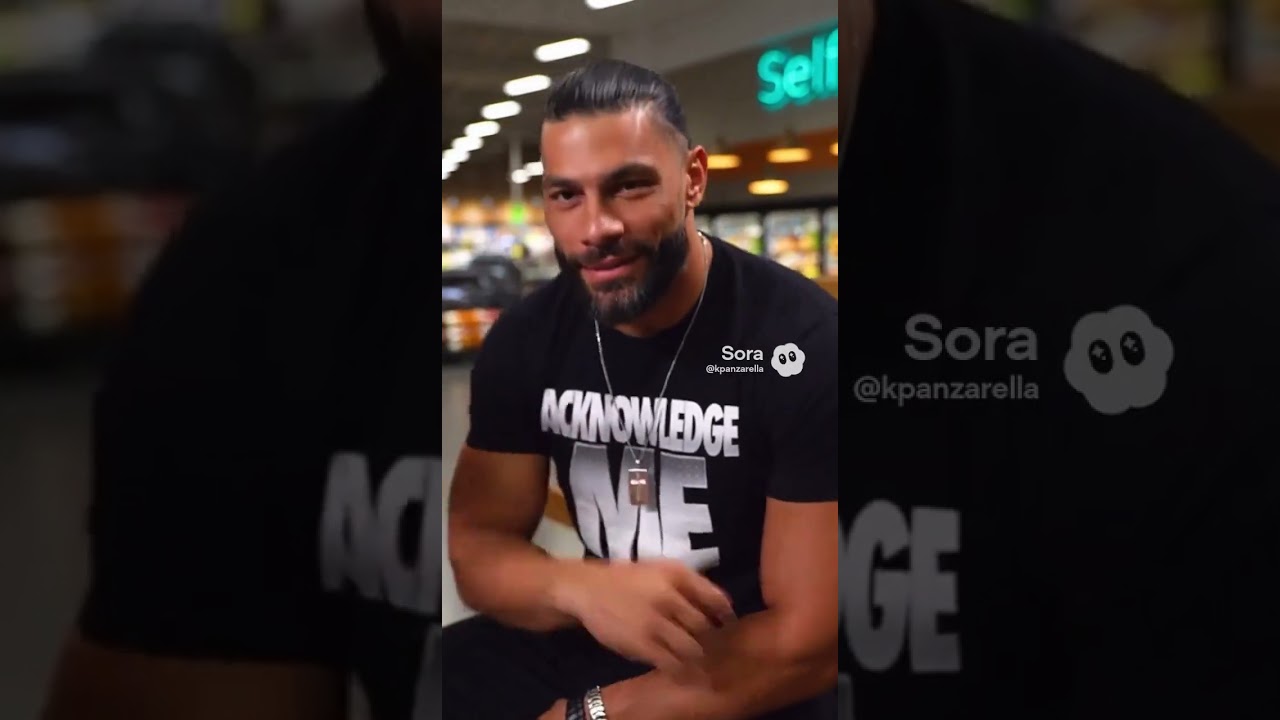 Here's roman reigns with an important PSA... 