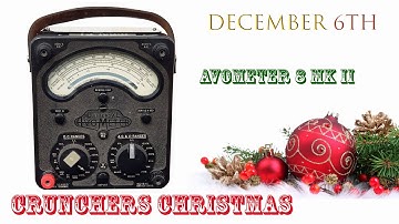 Crunchers Christmas LIVE 2022 : Avometer 8 mk2