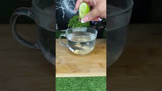 Si una persona tomara agua tibia con jengibre y limón #tips