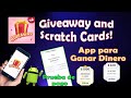 Giveaway and Scratch Cards! App para Ganar Dinero a Paypal, AirTm, Payeer y más! Prueba de Pago