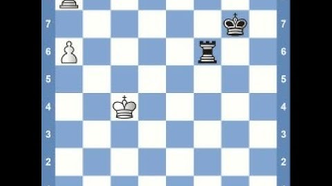 End Game Tactics: Vancura Position