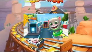 Talking Tom D Run Wild West And Cyber City Mashup