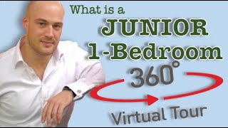 What is a JUNIOR 1-Bedroom Apartment