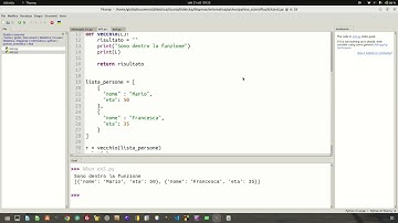 python  - esercizi funzioni -  ricerca nome più vecchio