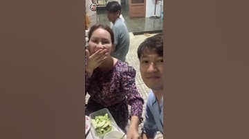 khoảnh khắc diễn viên Quý Bình bài Vợ Ngọc tiền dễ thương quá #shorts