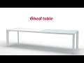 Ghedi table by MIdj